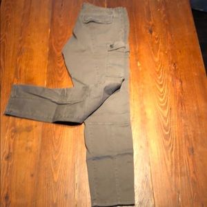 Banana republic stretch skinny cargo pants size 12